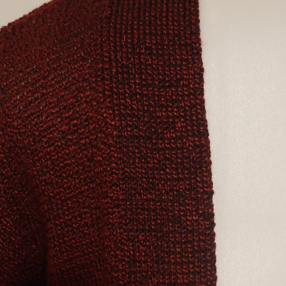 Forever 21 Open Front Knit Stitch Cardigan -‎ Size L.
